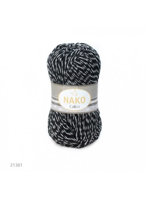 Nako CALICO 21301 czarno-biały