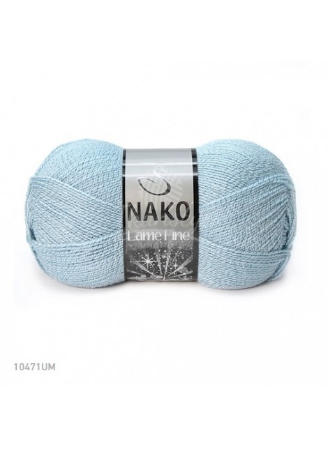 Nako LAME FINE 10471 błękit