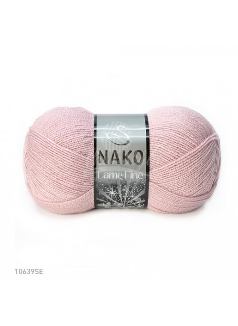 Nako LAME FINE 10639SE róż